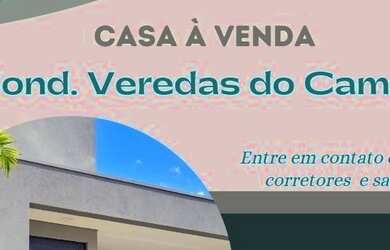 Imagem: A casa em condomínio possui 3 Dormitórios, 1 Banheiro, 4 Vagas
