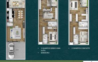 Imagem 2: Casa sobrado com 134m² ou 110m² - Poucas unidades - Novo condomínio no Urbanova !