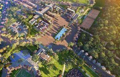 Imagem 2: PARQVILLLE QUARESMEIRA. Piscina, Churrasqueirae279m² de Área