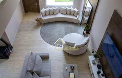 Imagem: A casa em condomínio possui 4 Dormitórios, 5 Banheiros, 4