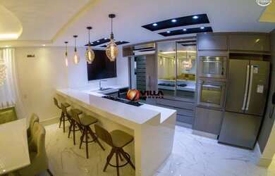 Imagem: O apartamento possui 3 Dormitórios, 5 Banheiros, 3 Vagas na