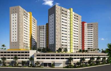 Imagem: O apartamento possui 2 Dormitórios, 2 Banheiros, 1 Vaga na