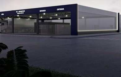 Imagem: O depósito possui 26000m² de Área, Imóvel novo e está localizado