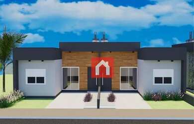 Imagem: A casa possui 2 Dormitórios, 1 Banheiro, 1 Vaga na garagem