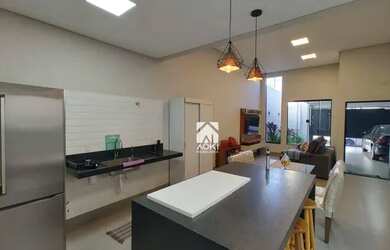 Imagem: A casa possui 3 Dormitórios, 2 Banheiros, 2 Vagas na garagem