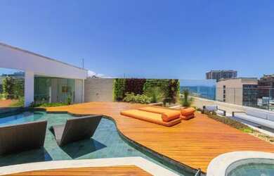 Imagem: O apartamento na cobertura possui 5 Dormitórios, 5 Banheiros