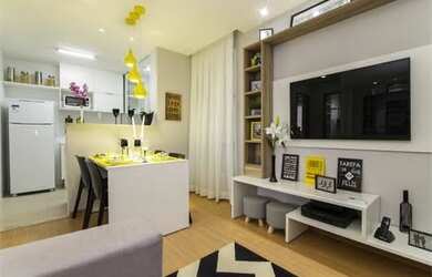 Imagem: O apartamento à venda possui 2 Dormitórios, 1 Banheiro, 1