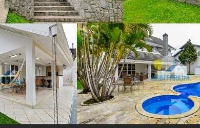 Imagem: A casa em condomínio possui 4 Dormitórios, 5 Banheiros, 5