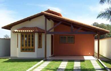 Imagem: A casa em condomínio possui 3 Dormitórios, 3 Banheiros, 3