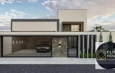 Imagem: A casa possui 3 Dormitórios, 4 Banheiros, 3 Vagas na garagem