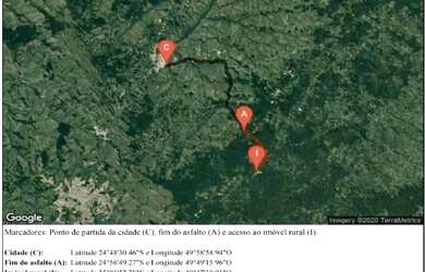 Imagem: A casa possui 1 Dormitório, 1 Banheiro, 235.000m² de Área