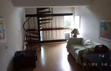 Imagem: O studio possui 1 Dormitório, 1 Banheiro, 1 Vaga na garagem