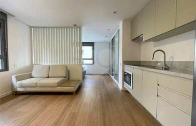 Imagem: O apartamento para alugar possui 1 Dormitório, 1 Banheiro