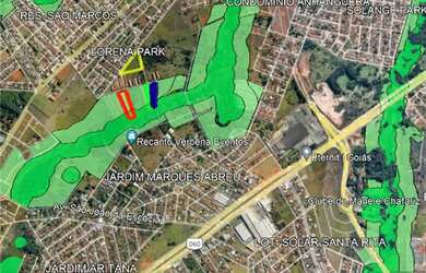 Imagem: O terreno possui 6.562m² de Área e está localizado em Jardim