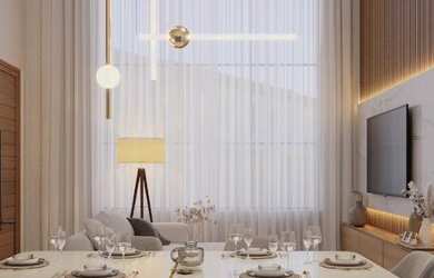 Imagem: A casa em condomínio possui 3 Dormitórios, 3 Banheiros, 2