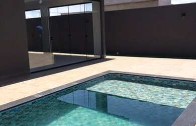 Imagem 2: Casa nova a venda no Condomínio Maria Júlia com piscina e churrasqueira