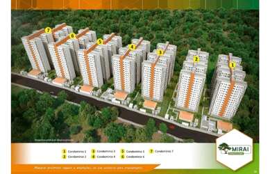 Imagem: O apartamento possui 2 Dormitórios, 1 Banheiro, 44m² de Área