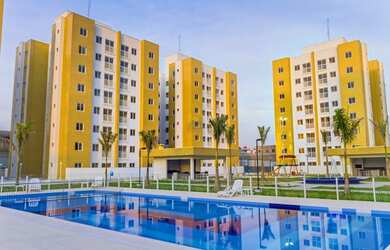 Imagem: O apartamento possui 3 Dormitórios, 2 Banheiros, 1 Vaga na