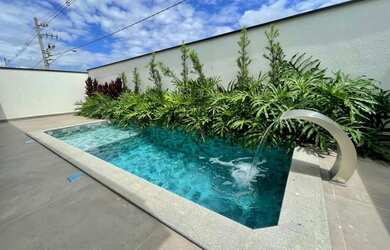 Imagem: A casa em condomínio possui 3 Dormitórios, 4 Banheiros, 127m²