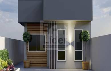 Imagem: A casa possui 2 Dormitórios, 1 Banheiro, 1 Vaga na garagem