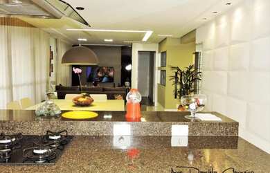 Imagem 3: Apartamento para venda possui 147 metros quadrados com 3 suítes, armários, ar condicionado