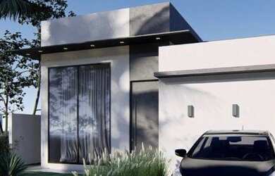 Imagem: A casa em condomínio possui 3 Dormitórios, 3 Banheiros, 2