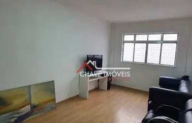 Imagem: O apartamento possui 1 Dormitório, 1 Banheiro, 1 Vaga na garagem