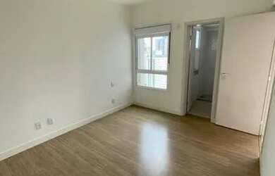 Imagem: O apartamento possui 1 Dormitório, 2 Banheiros, 1 Vaga na garagem