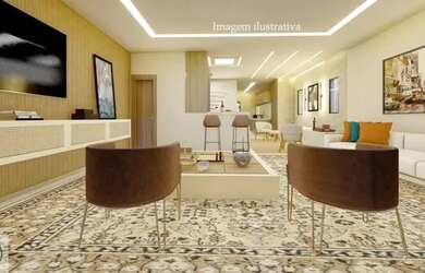 Imagem: A casa em condomínio possui 3 Dormitórios, 3 Banheiros, 5