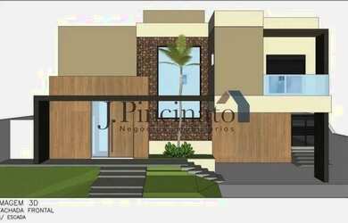 Imagem: A casa em condomínio possui 3 Dormitórios, 4 Banheiros, 4