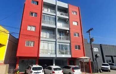 Imagem: O apartamento possui 1 Dormitório, 1 Banheiro, 1 Vaga na garagem