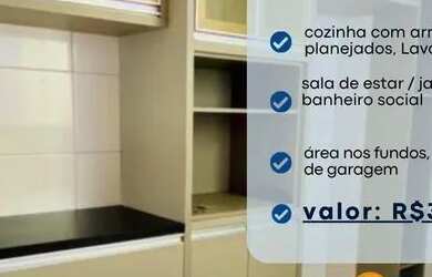 Imagem: A casa em condomínio possui 3 Dormitórios, 2 Banheiros, 2