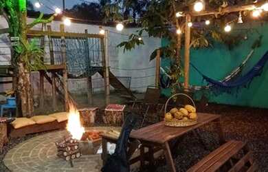 Imagem 13: Pé na areia com Lazer completo e privativo Praia Guarujá Perequê