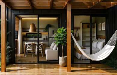 Imagem 4: Casa na Praia do Rosa. Ar-condicionado, 82m² de Área, 2 Vagas na garageme1...