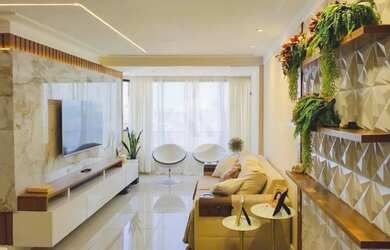 Imagem: O apartamento possui 3 Dormitórios, 3 Banheiros, 2 Vagas na