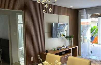 Imagem: A casa em condomínio possui 3 Dormitórios, 2 Banheiros, 2