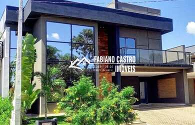 Imagem: A casa em condomínio possui 3 Dormitórios, 3 Banheiros, 4