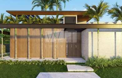 Imagem: A casa em condomínio possui 4 Dormitórios, 5 Banheiros, 3