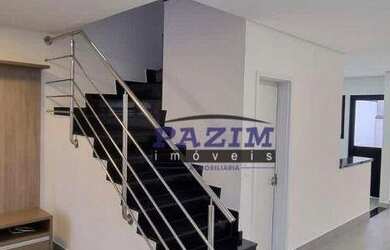 Imagem: A casa em condomínio possui 3 Dormitórios, 4 Banheiros, 2