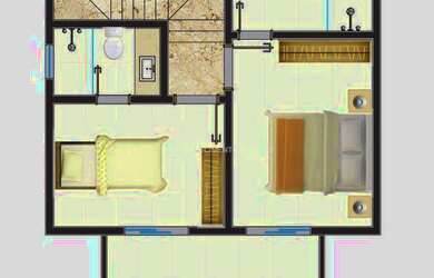 Imagem 12: Casa de condomínio com 2 suítes à venda, 97 m² por R$ 398.000 - Parque...