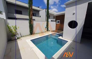 Imagem 13: Casa com 3 suítes, 267 m² - venda por R$ 2.200.000 ou aluguel por R$ 9.183/mês - Condomíni