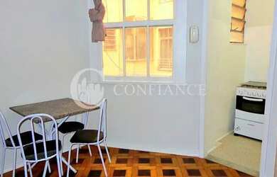 Imagem: A kitnet possui 1 Dormitório, 1 Banheiro, 21m² de Área e