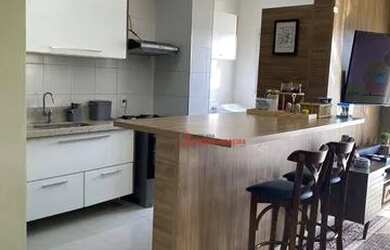 Imagem: O apartamento possui 3 Dormitórios, 2 Banheiros, 2 Vagas na