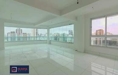 Imagem: O apartamento na cobertura possui 4 Dormitórios, 5 Banheiros