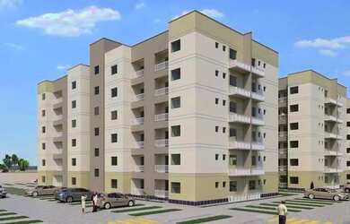 Imagem: O apartamento possui 2 Dormitórios e está localizado em Cohama