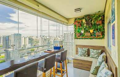 Imagem: O apartamento possui 2 Dormitórios, 2 Banheiros, 1 Vaga na