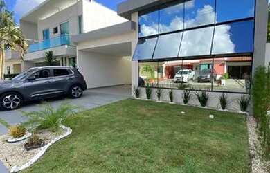 Imagem: A casa em condomínio possui 4 Dormitórios, 1 Banheiro, 4 Vagas