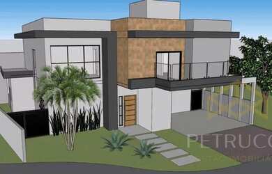 Imagem: A casa em condomínio possui 4 Dormitórios, 5 Banheiros, 4