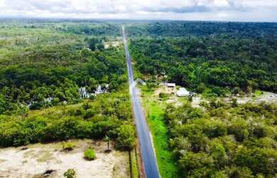 Imagem 5: Sítio km 45 de Novo Airão, Igarapé de água corrente, Luxo