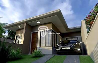 Imagem: A casa possui 2 Dormitórios, 1 Banheiro, 1 Vaga na garagem